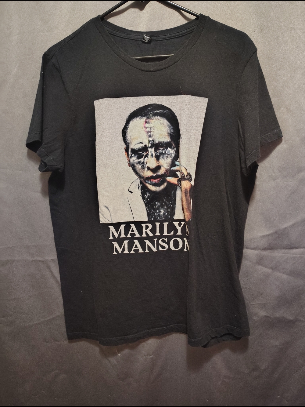 Marilyn Manson Graphic Tee - Black